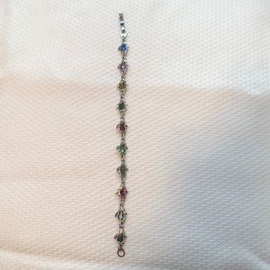 Silver penguin bracelet